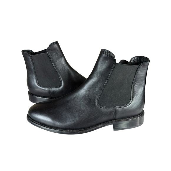 NEW Thursday Boots Cavalier Chelsea Boots Black Leather Men’s Size 8.5 - Picture 6 of 10